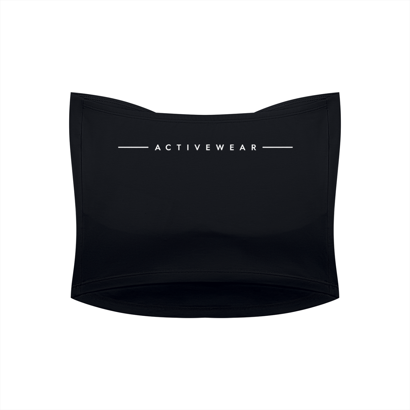 Women's Ruched Cropped Tube Top