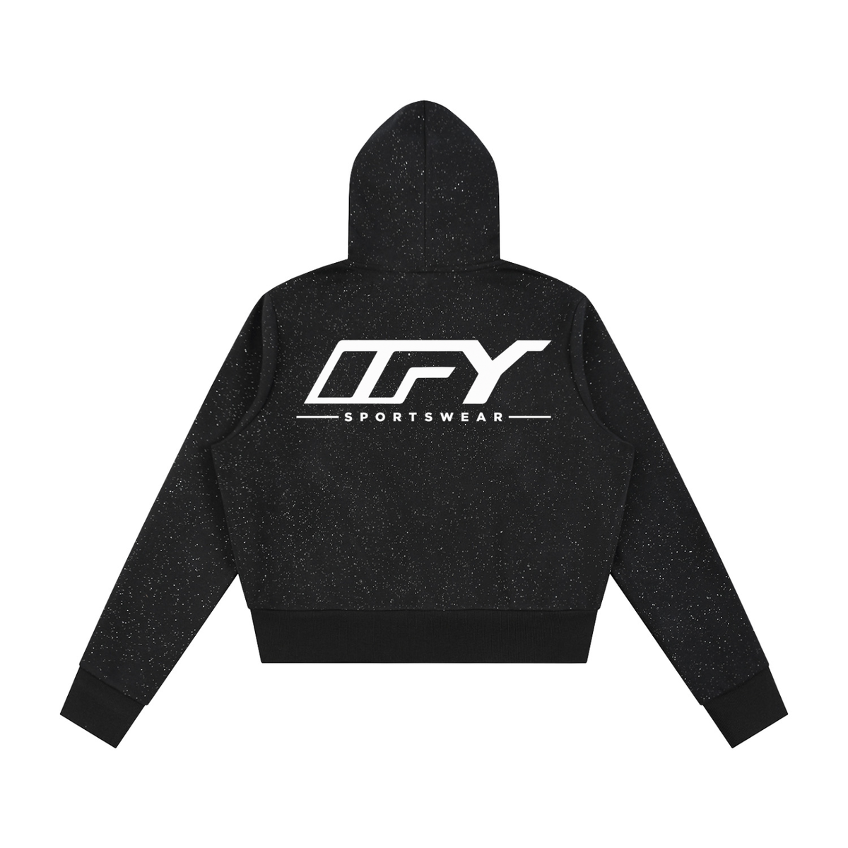 Women's Sparkles Fleece Full Zip Hoodie