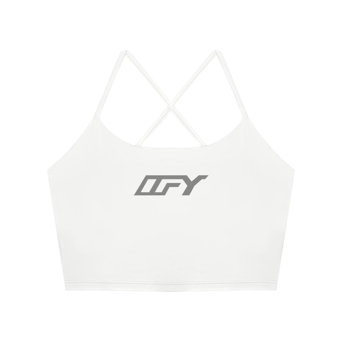 Ruched Cropped Yoga Tank Top