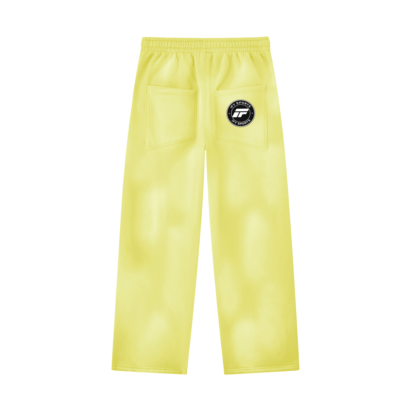 Unisex Sunfade Wide Leg Fleece Sweatpants
