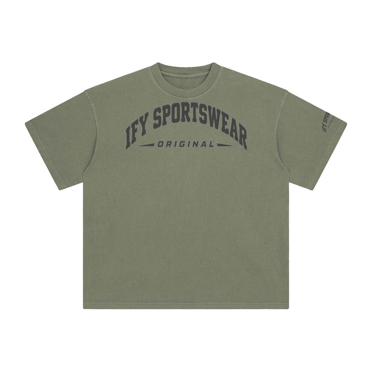 Enzyme Washed T-Shirt