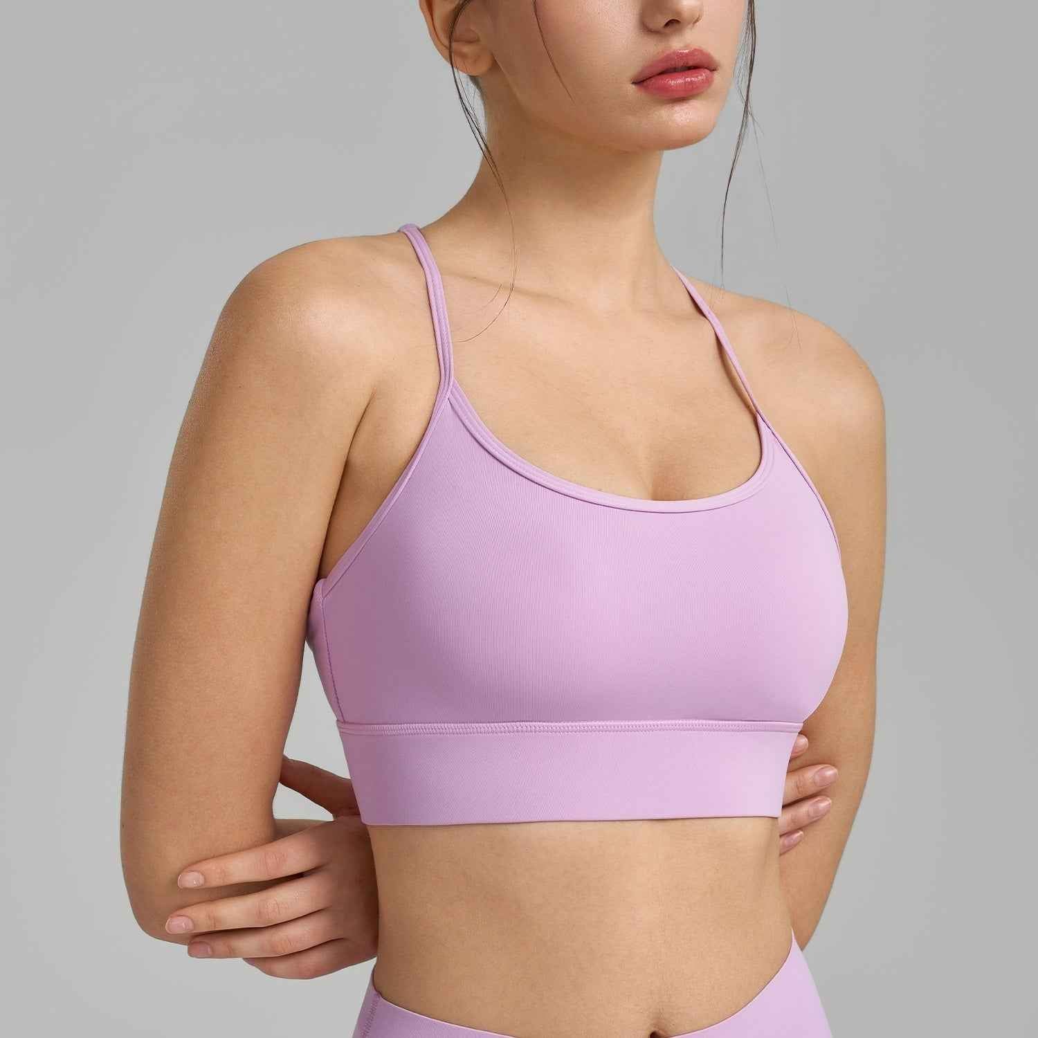 IFY Sports Spicy Girl Strap Fixed Cup Shockproof Yoga Vest