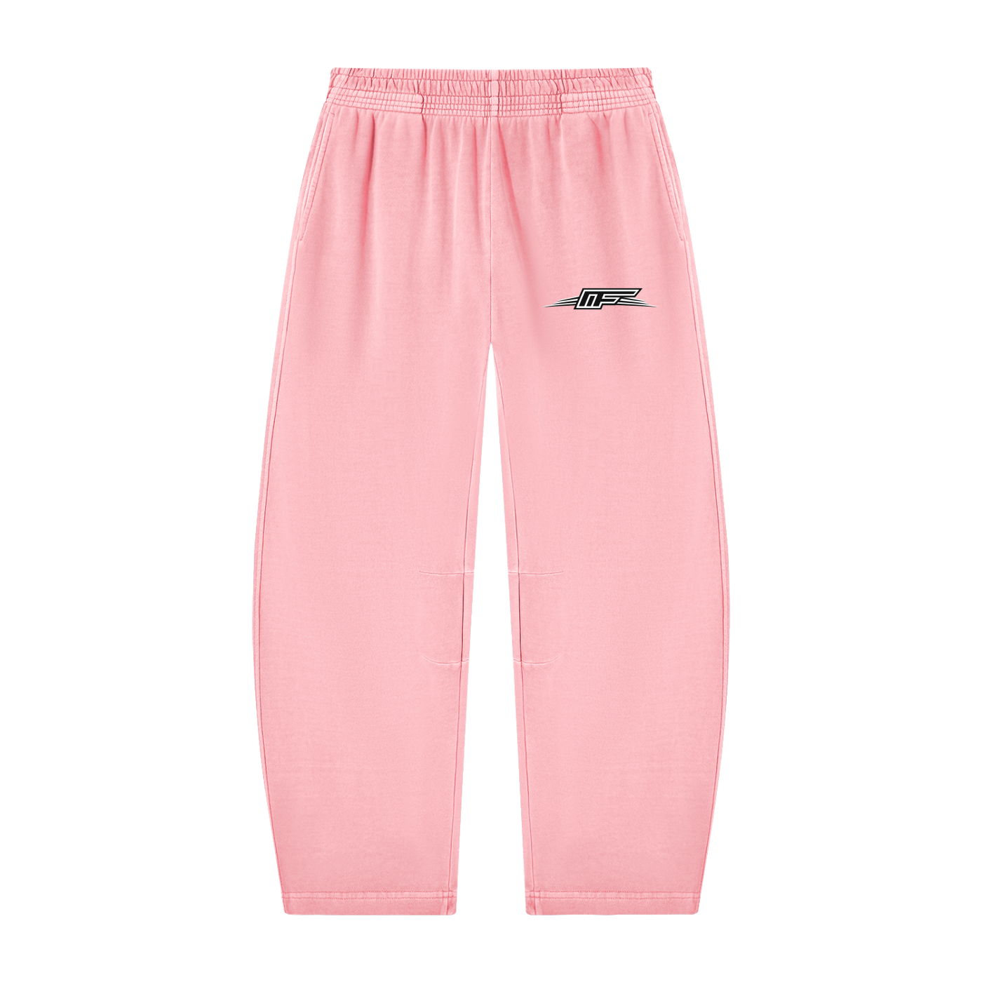 Unisex Vintage Washed Barrel Leg Sweatpants