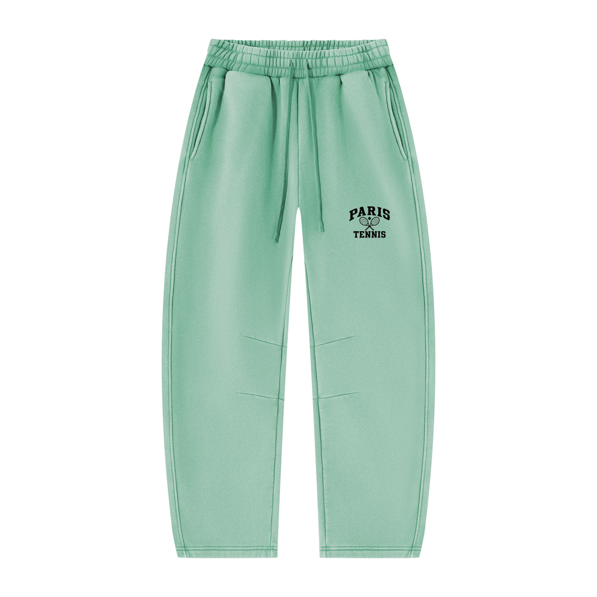 Vintage Wash Barrel Leg Fleece Sweatpants