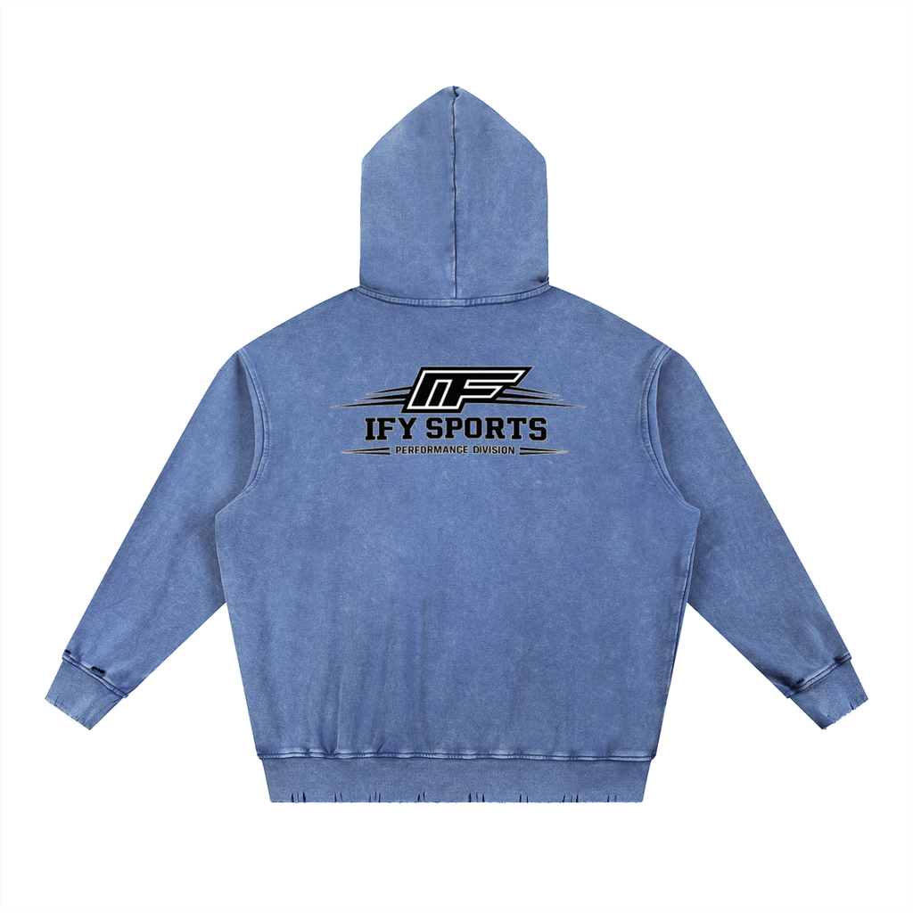 Heavyweight Snow Wash Hoodie: Comfort Meets Style for Every Occasion