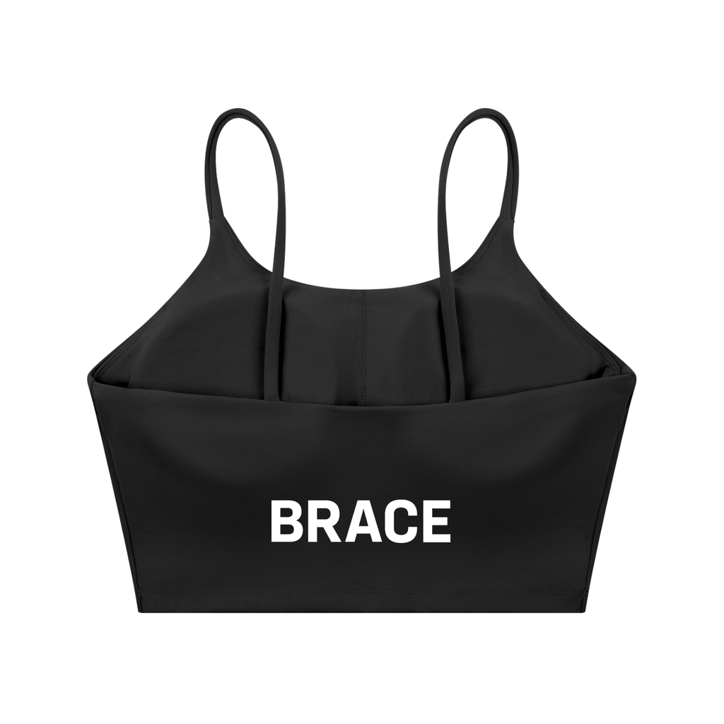 Spaghetti Strap Yoga Sports Bra