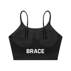 Spaghetti Strap Yoga Sports Bra