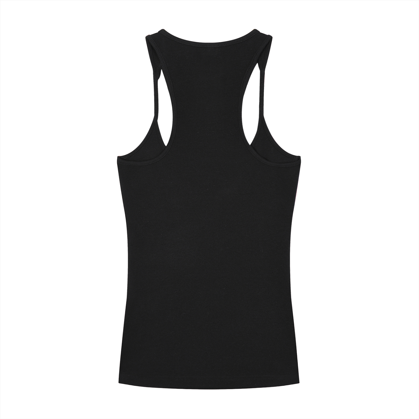 BRACE Slim Fit Ribbed Racerback Tank Top