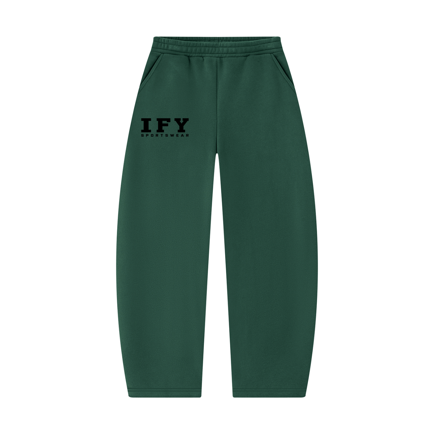 Unisex Barrel Leg Sweatpants