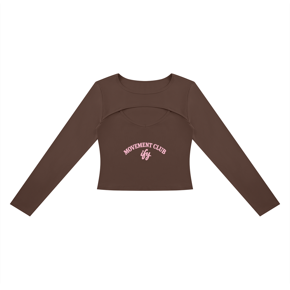 Cotton-Rich Cutout Long-Sleeve T-Shirt