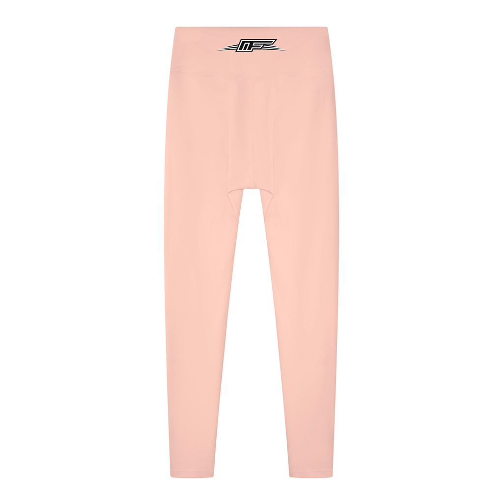 Women's Solid High Rise Leggings