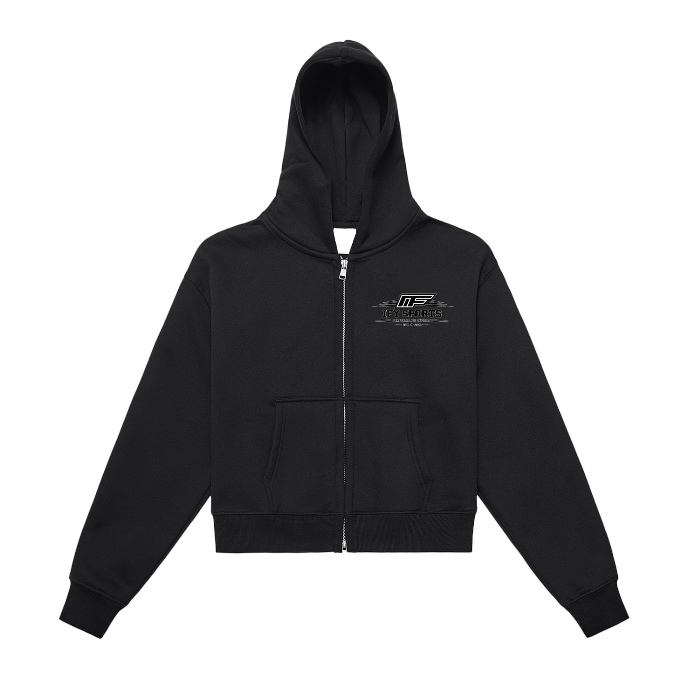 Cropped Zip-Up Hoodie for Women – Elevate Your Everyday Style