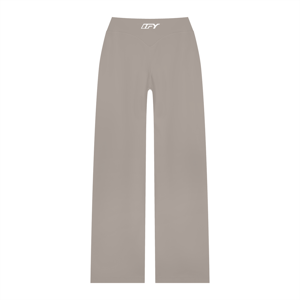 High-Waisted Straight-Leg Yoga Pants