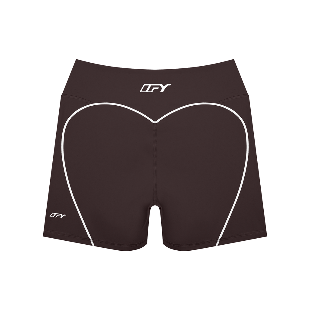 High-Waisted Yoga Biker Shorts