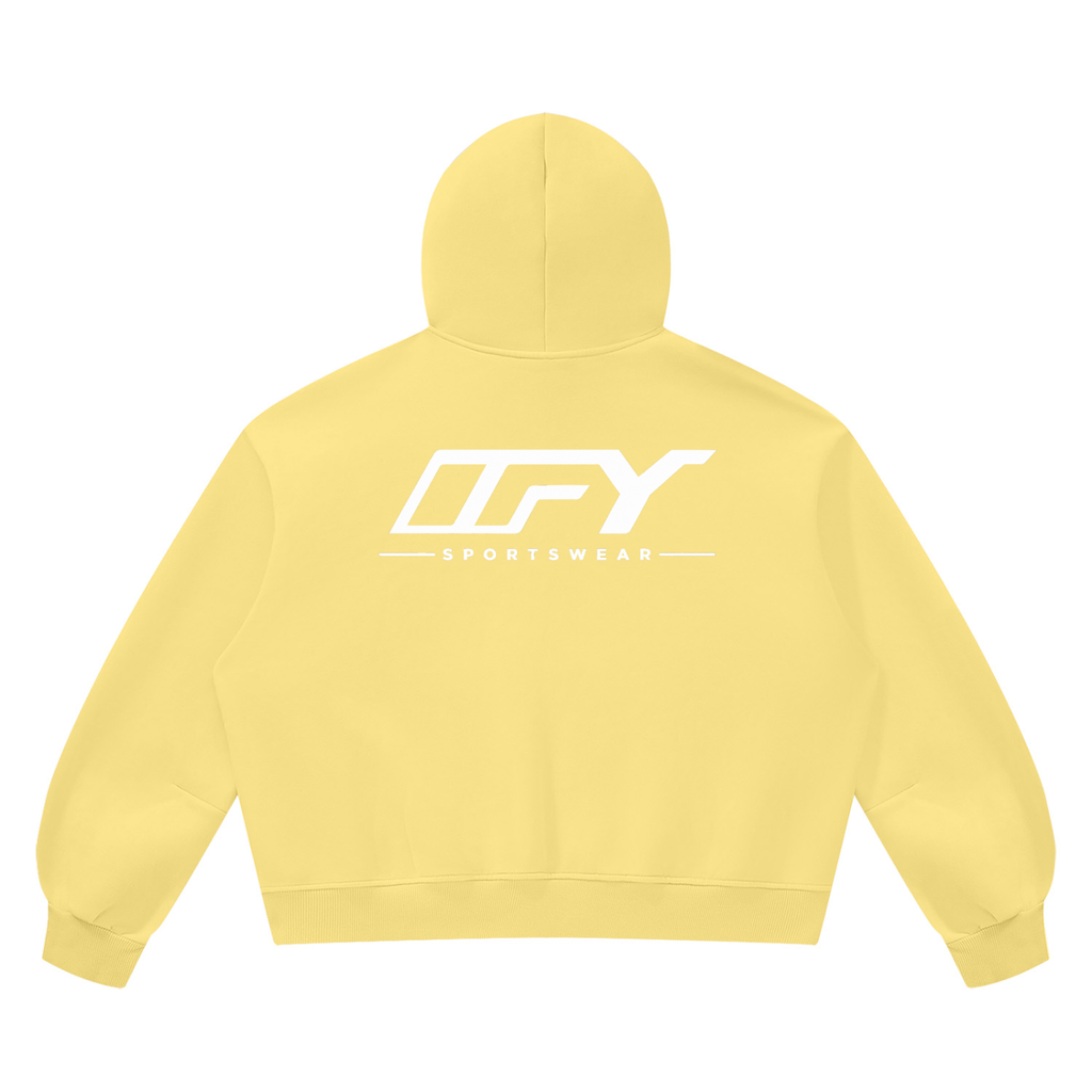 Unisex Vintage Wash Boxy Fleece Hoodie