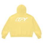 Unisex Vintage Wash Boxy Fleece Hoodie