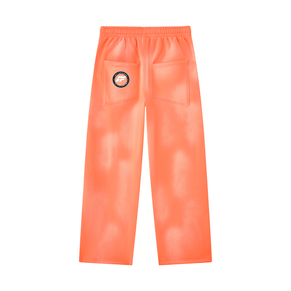 Unisex Sunfade Wide Leg Fleece Sweatpants