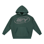 Oversized Boxy-Fit Fleece Hoodie