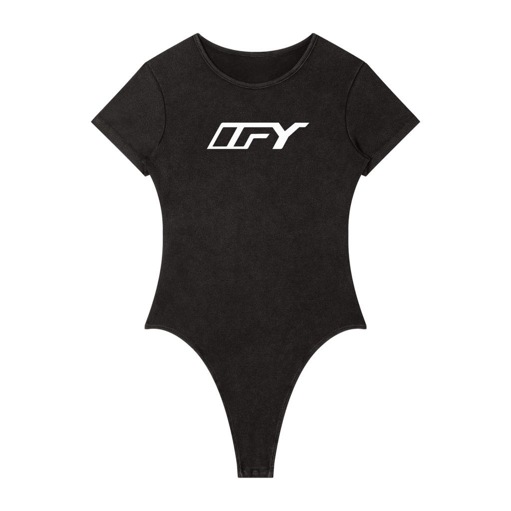 Elevate Your Style with Our Women's Mineral Wash Bodysuit