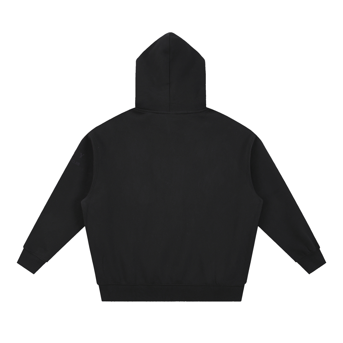 Oversized Boxy-Fit Fleece Hoodie