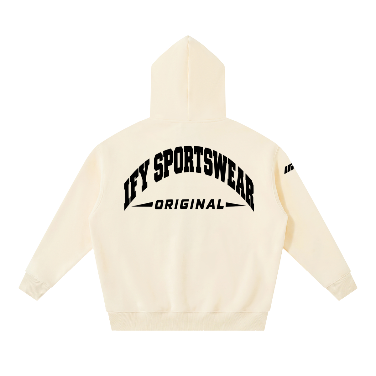 Oversized Boxy-Fit Fleece Hoodie