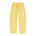 Unisex Vintage Wash Barrel Leg Fleece Sweatpants