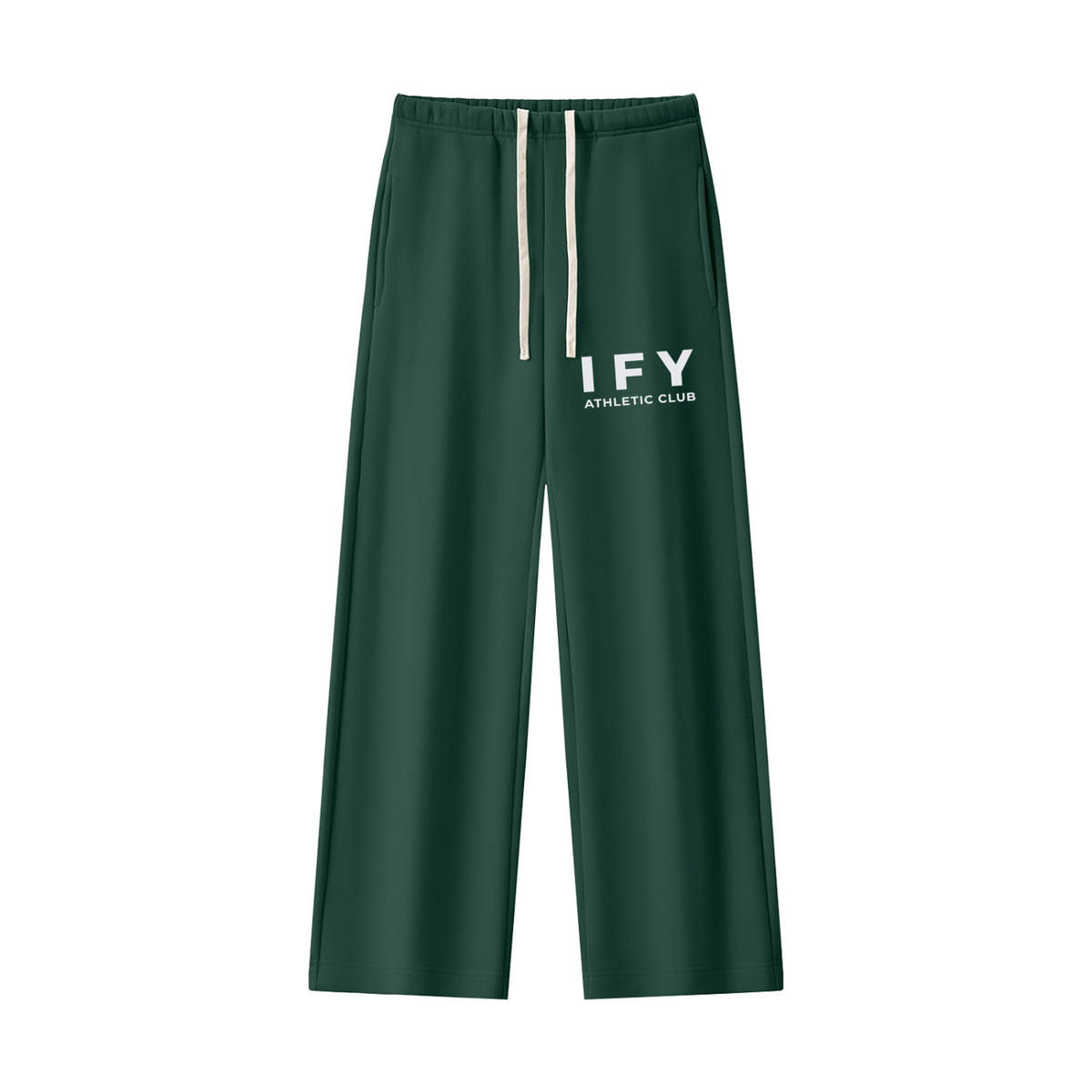 Straight Leg Fleece Sweatpants
