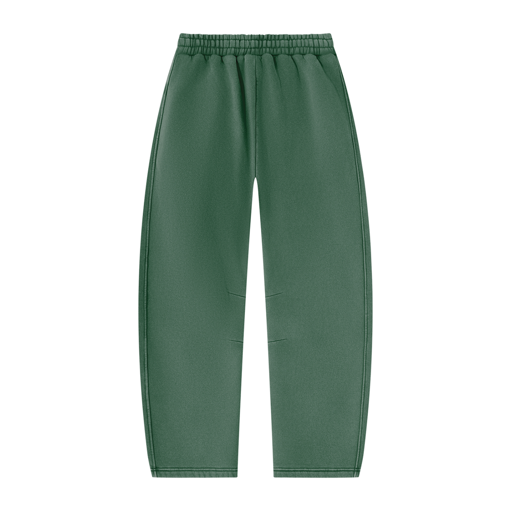Vintage Wash Barrel Leg Fleece Sweatpants