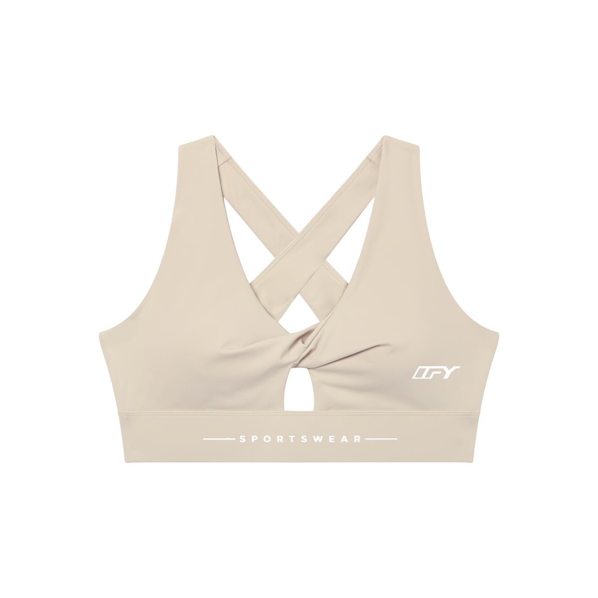 Elevate Your Workout with Our Women's Twist Front Sports Bra