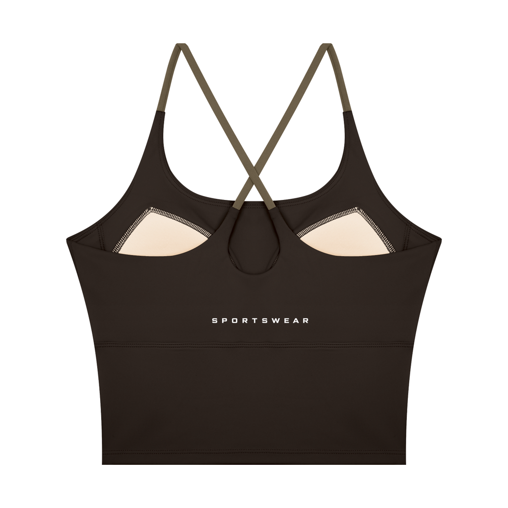 Women's Color Block Yoga Tank Top