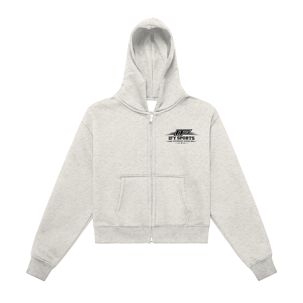 Cropped Zip-Up Hoodie for Women – Elevate Your Everyday Style