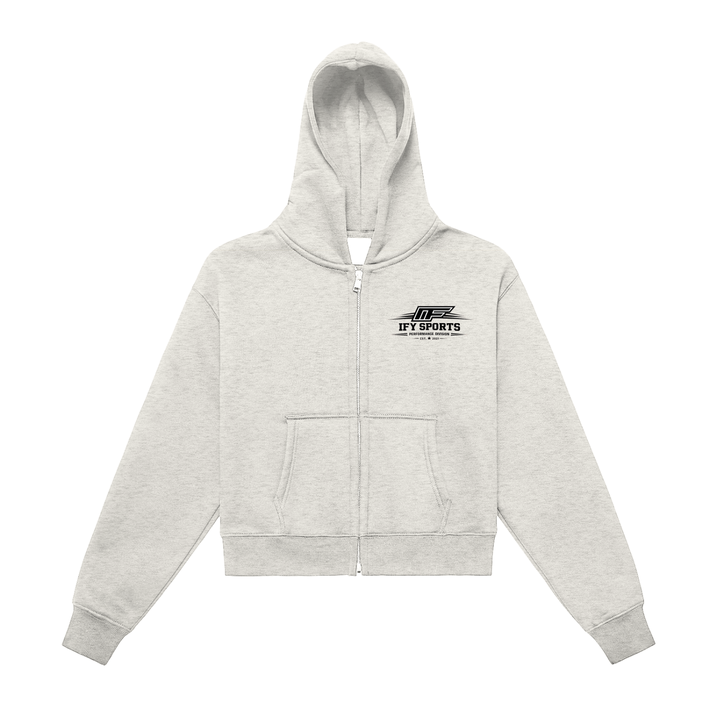 Cropped Zip-Up Hoodie for Women – Elevate Your Everyday Style