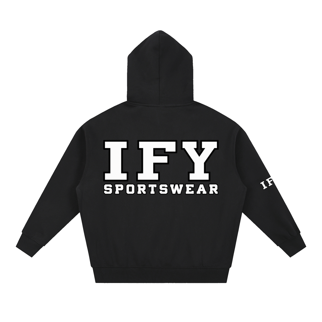 Essential Oversized Fleece Boxy Hoodie
