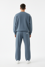Unisex Vintage Washed Barrel Leg Sweatpants