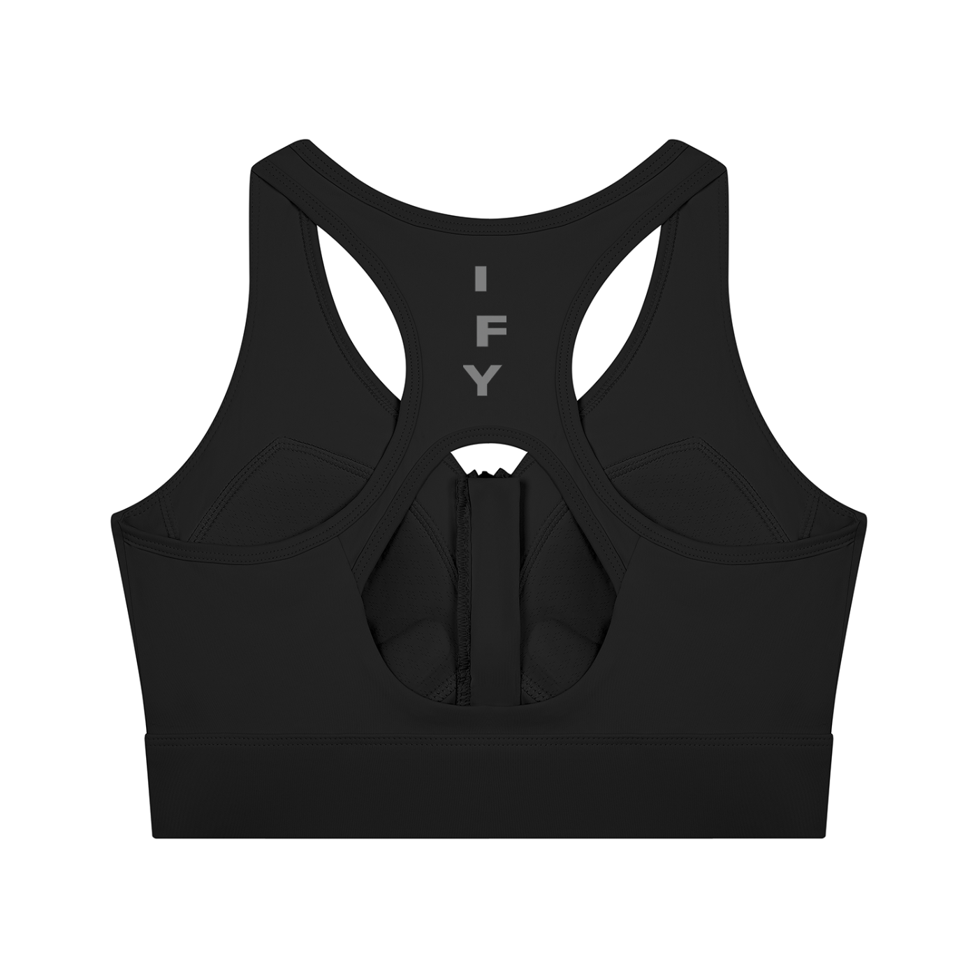 Women’s Cropped Zip Yoga Sports Bra