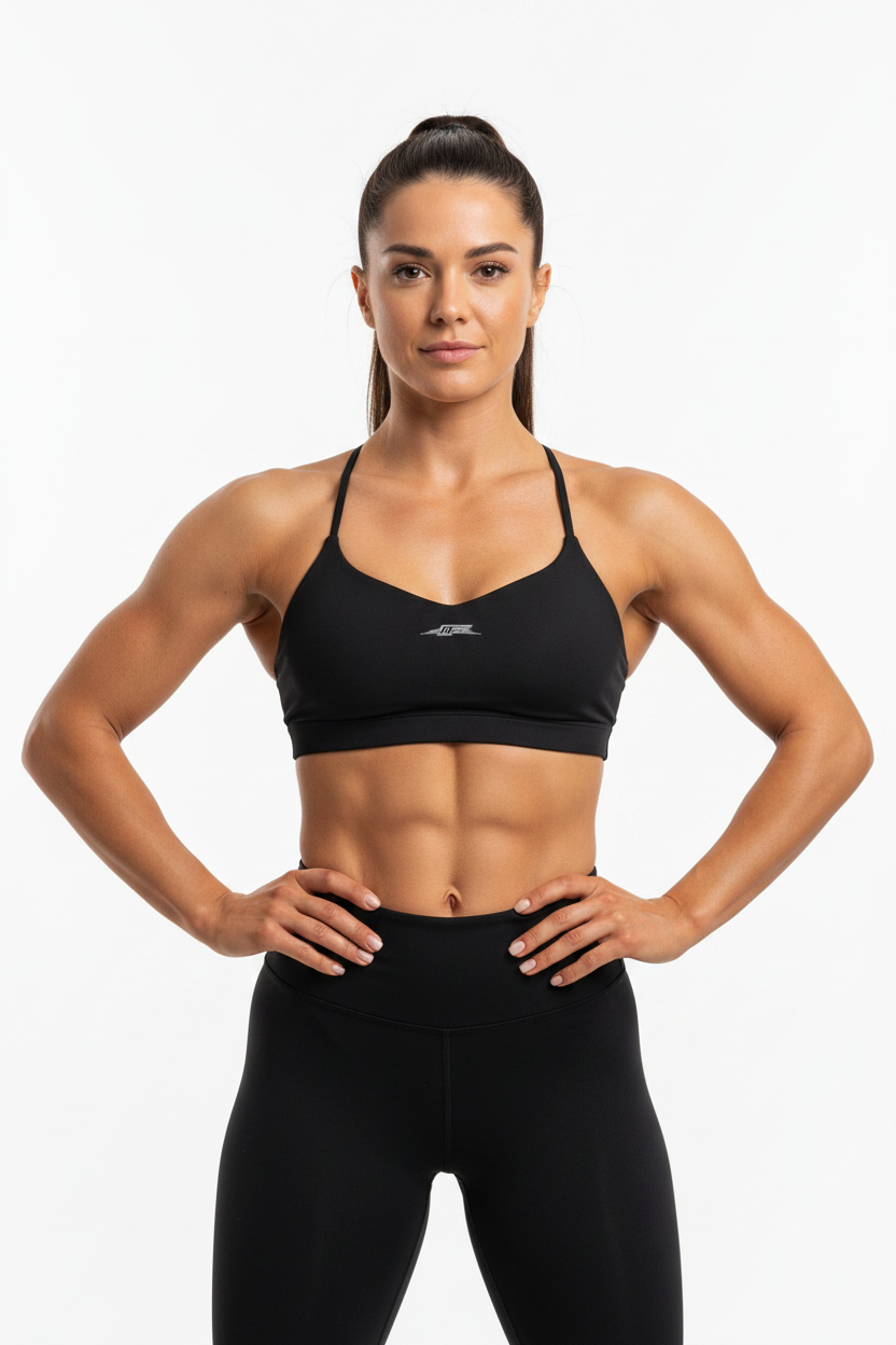 Elevate Your Workout with Our Women's Cropped Sports Bra