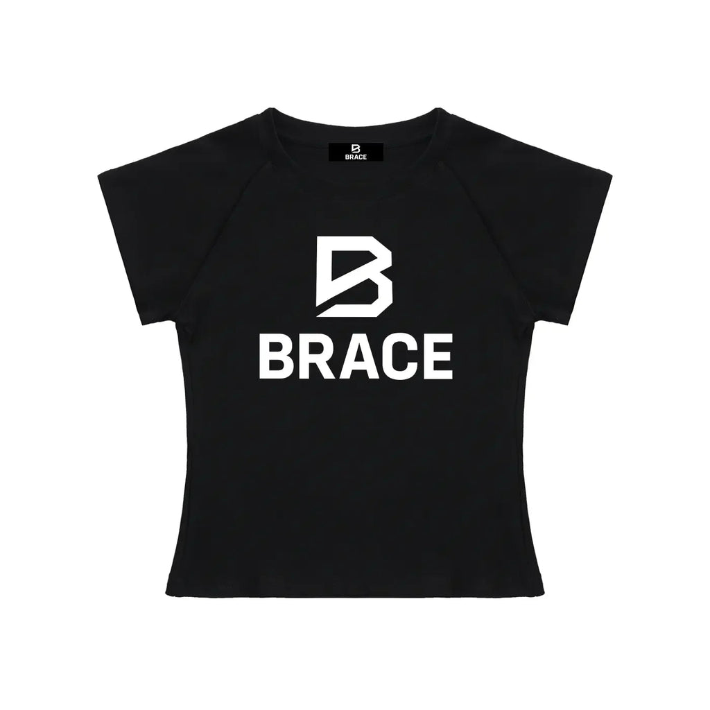 Raglan Sleeve Crop Top - Women's Gym Crop Top | BRACE
