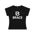 Raglan Sleeve Crop Top - Women's Gym Crop Top | BRACE