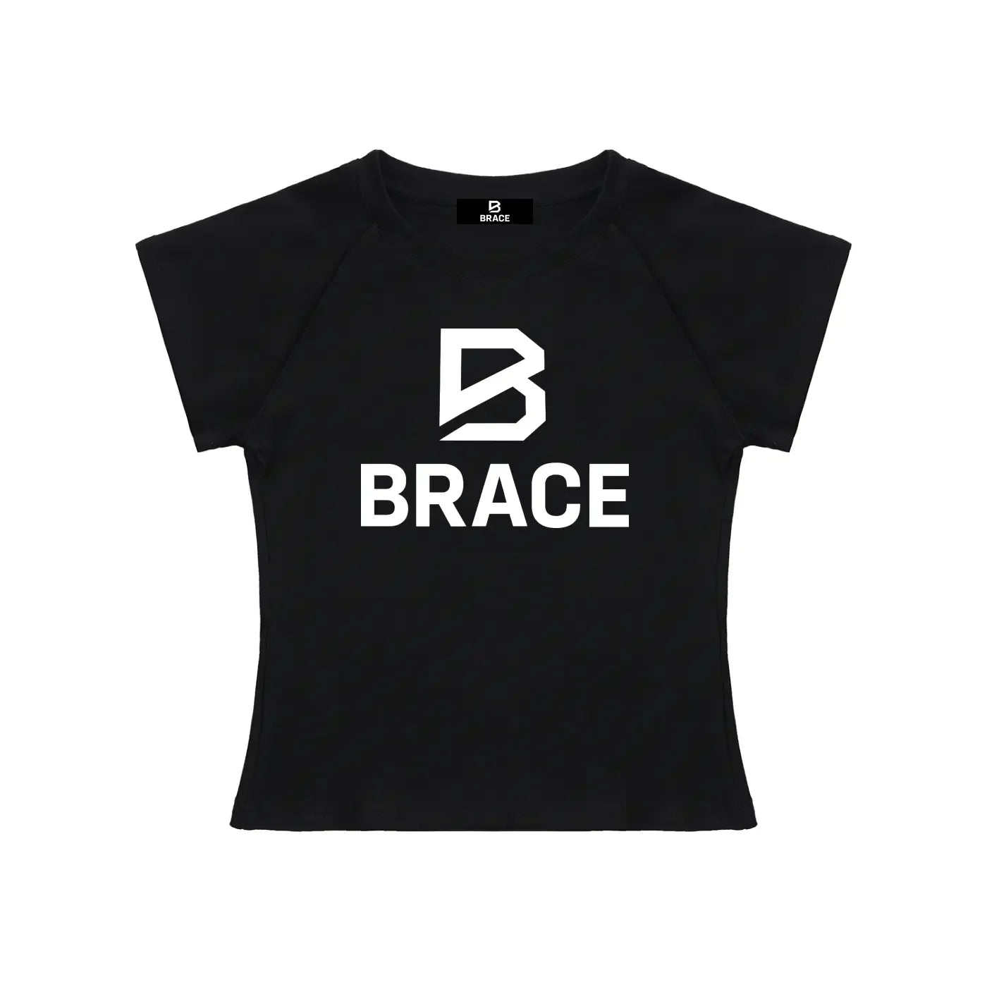 Raglan Sleeve Crop Top - Women's Gym Crop Top | BRACE