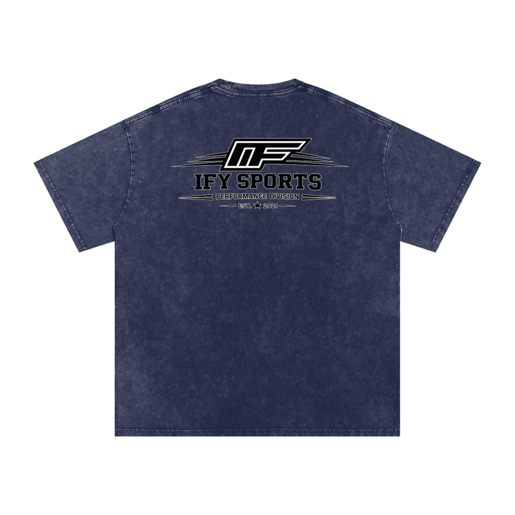 Unwind in Style with Our Snow Washed Oversized T-Shirt