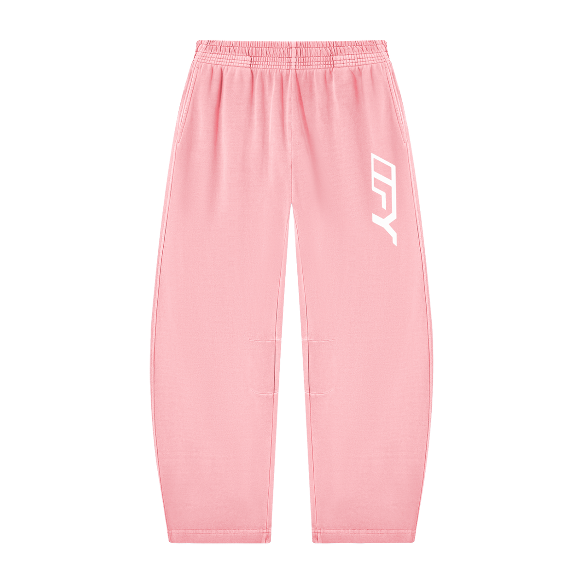 Unisex Vintage Washed Barrel Leg Sweatpants