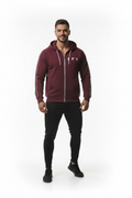 Heavyweight Raglan Sleeve Zip Hoodie
