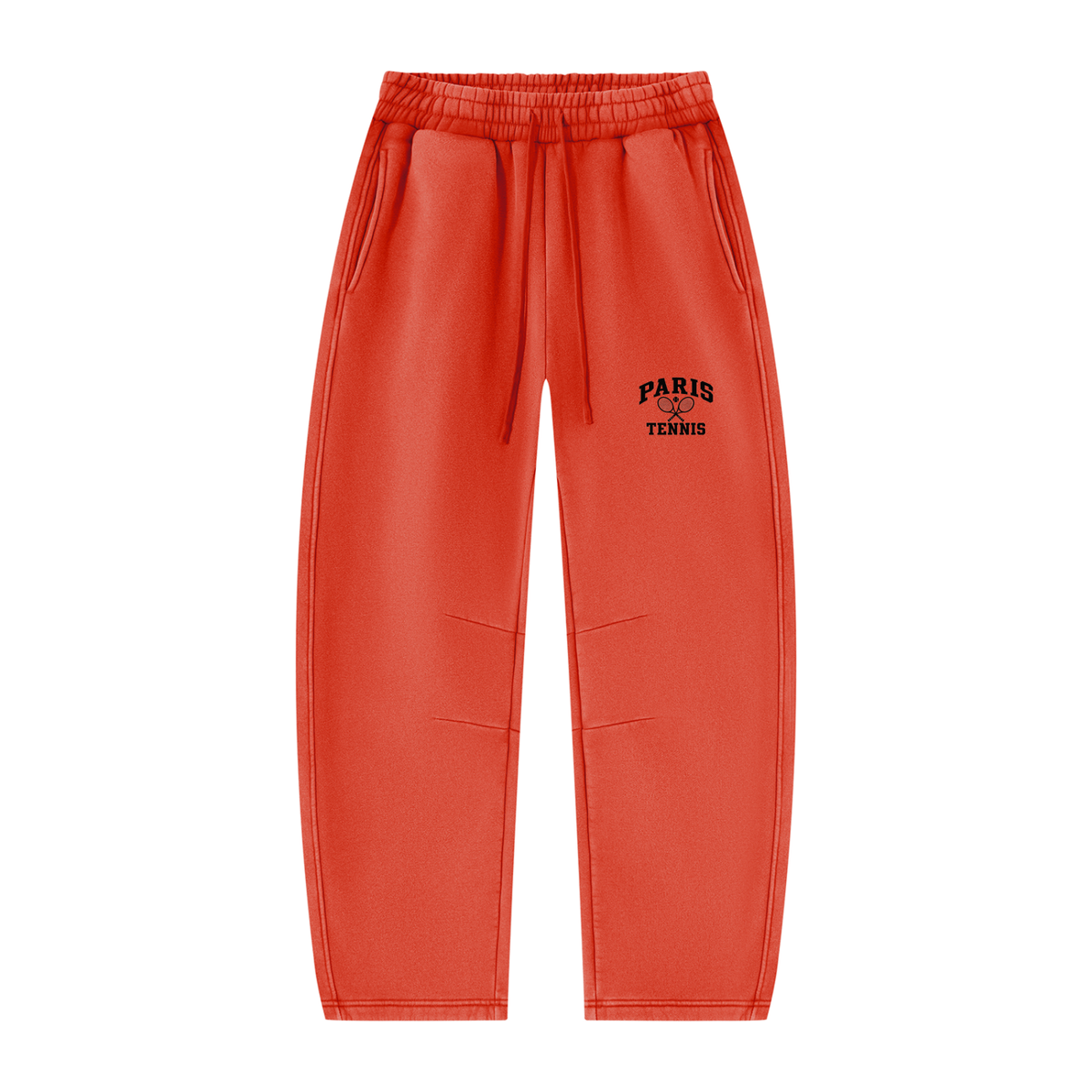 Vintage Wash Barrel Leg Fleece Sweatpants