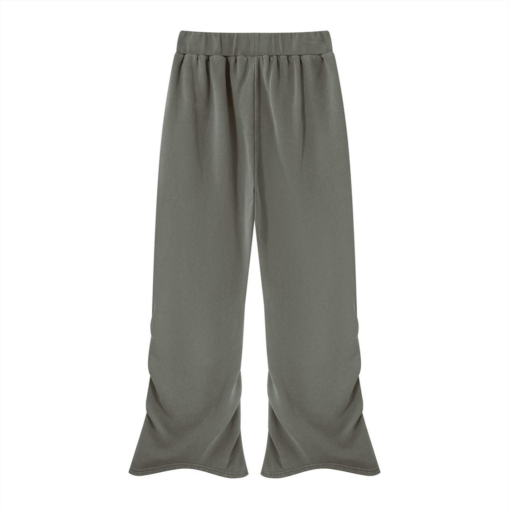 Vintage Wash Ruched Sweatpants