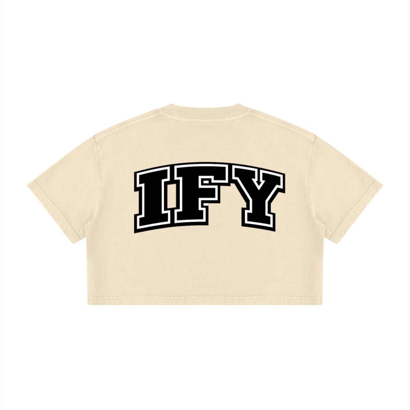 Elevate Your Wardrobe with Our Women's Cotton Crop T-Shirt