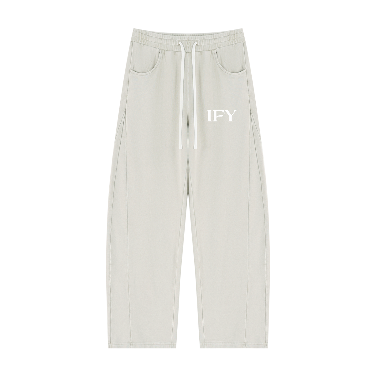 Unisex Mineral Wash Barrel Sweatpants