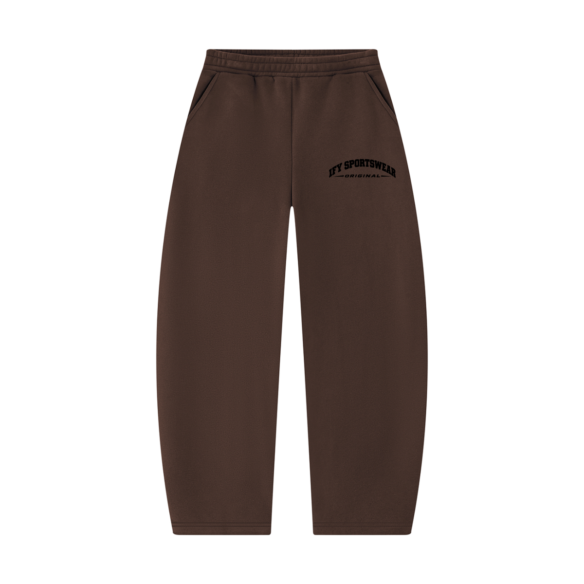 Unisex Barrel-Leg Sweatpants