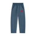 Unisex Tapered Straight Hem Sweatpants