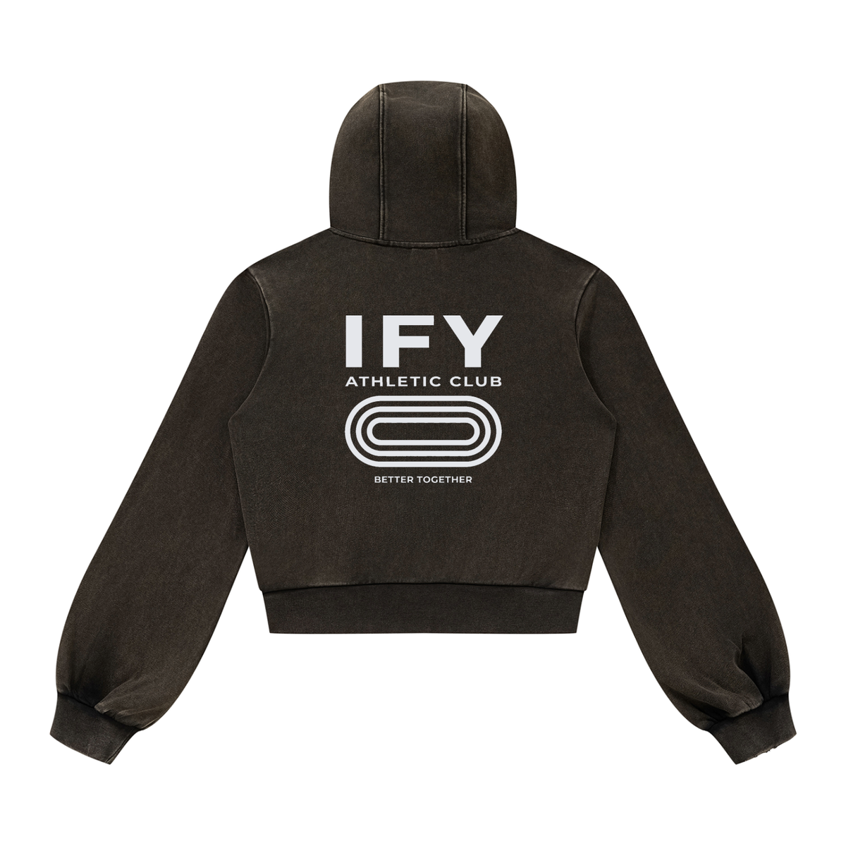 Vintage Wash Full Zip Hoodie