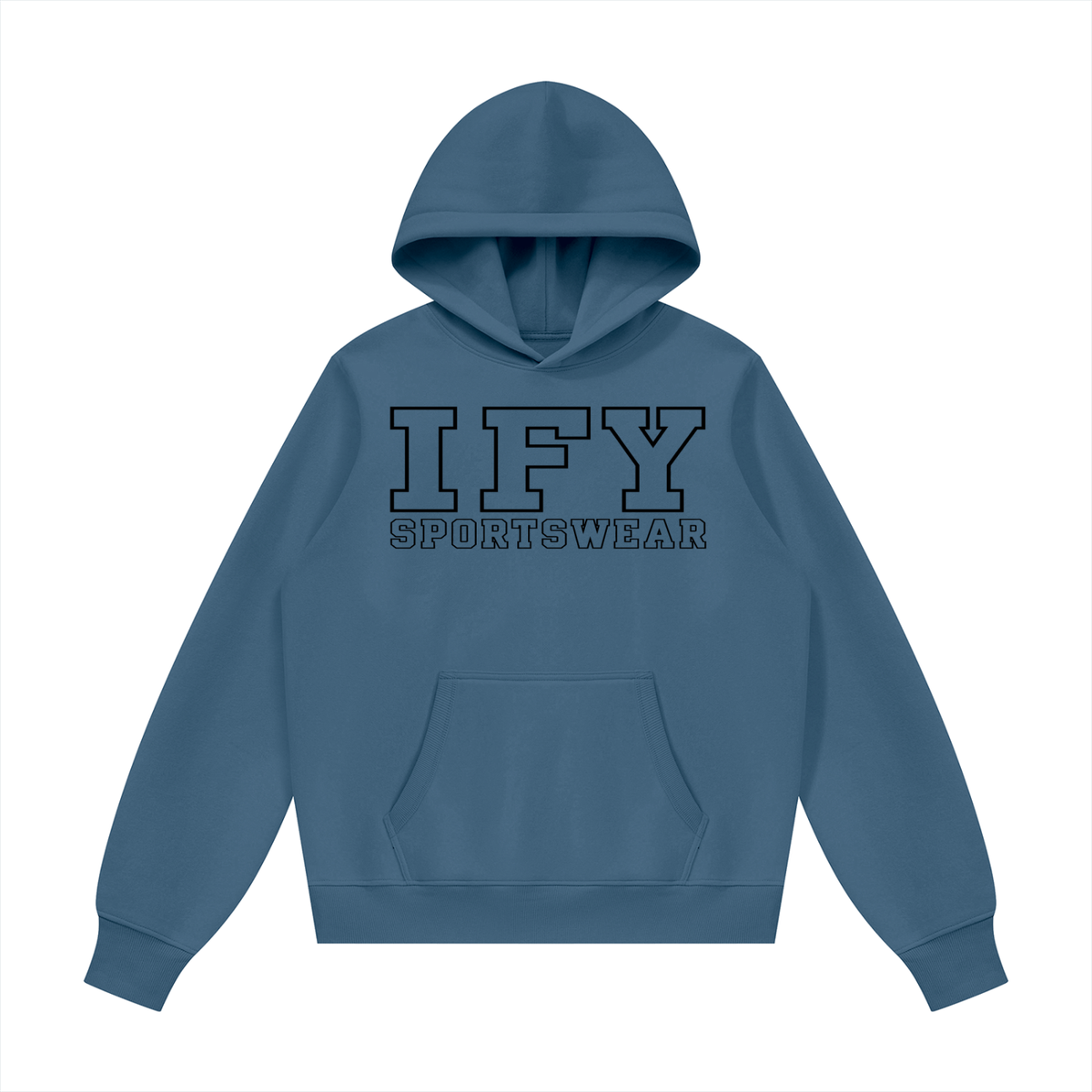 Fleece Regular Shoulder Hoodie